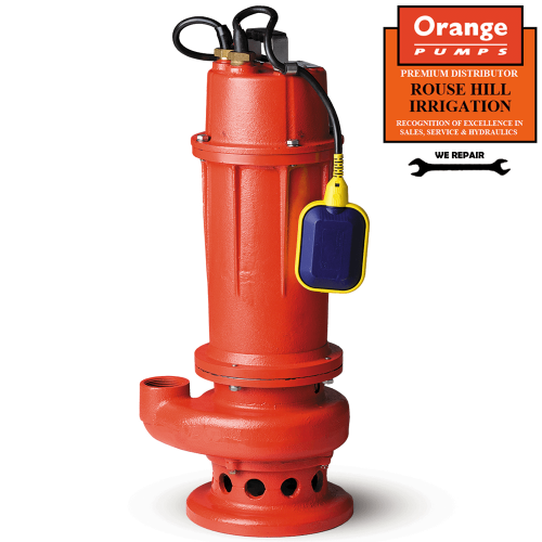 Buy > orange submersible pump > in stock